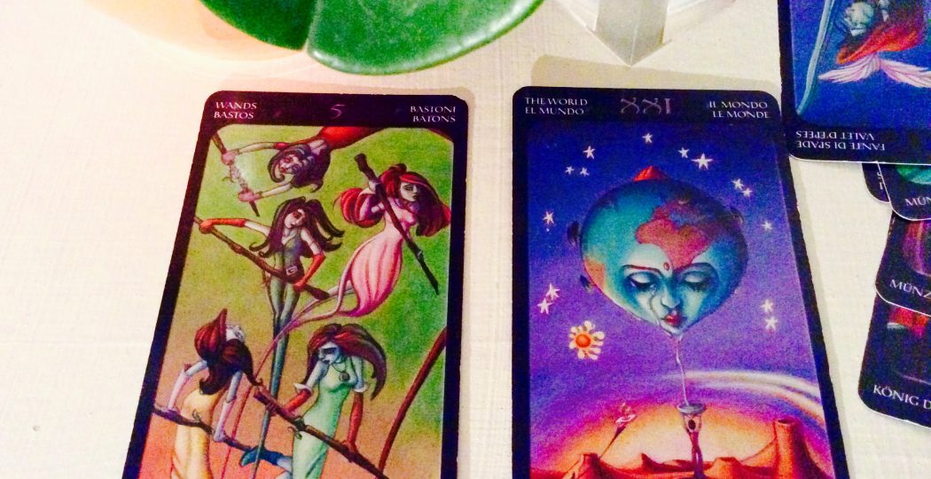 Watercolor Tarot Cards