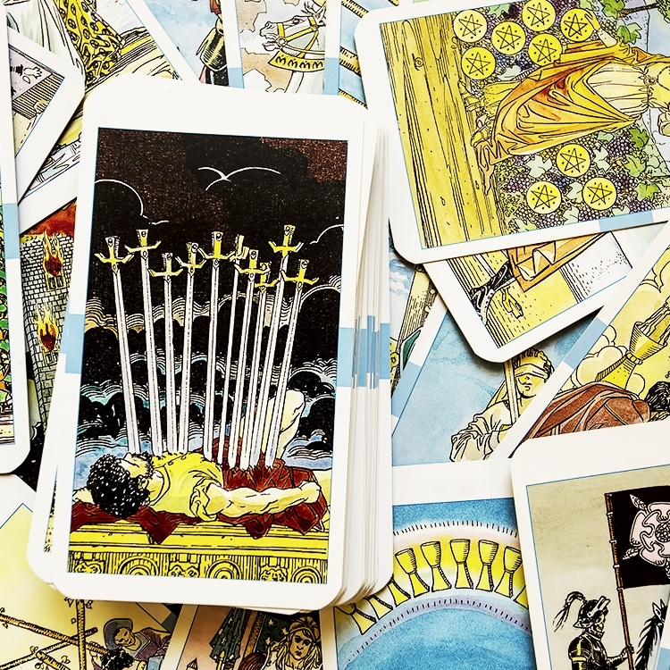 750x750 Learn How To Read Tarot Cards Dharma Eye - Watercolor Tarot Cards