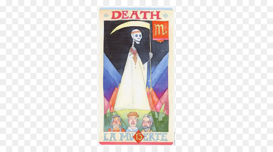 900x500 Napo Tarot Deck Death Major Arcana Playing Card - Watercolor Tarot Deck