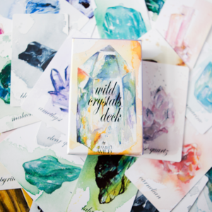 300x300 Wild Crystals Deck Rituals Austin - Watercolor Tarot Deck