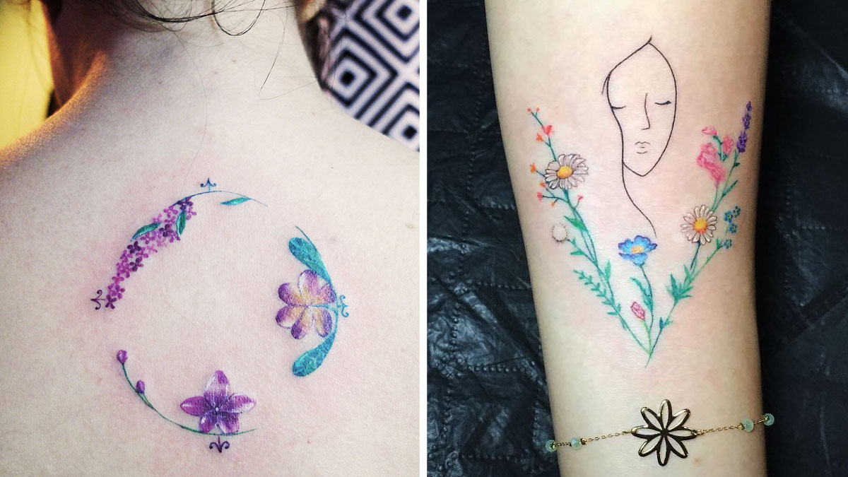 1200x675 Filipino Tattoo Artists Who Do Watercolor Tattoos Cosmo.ph - Watercolor Tattoo