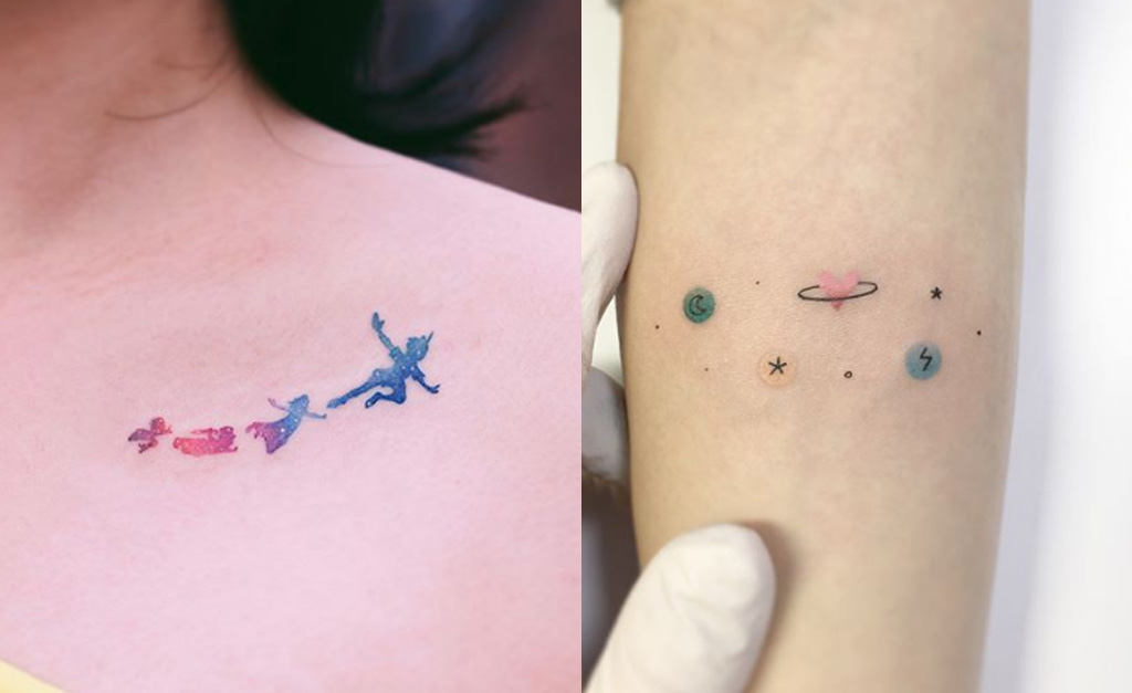1024x627 Watercolor Tattoo Ideas That Are Not Flowers - Watercolor Tattoo