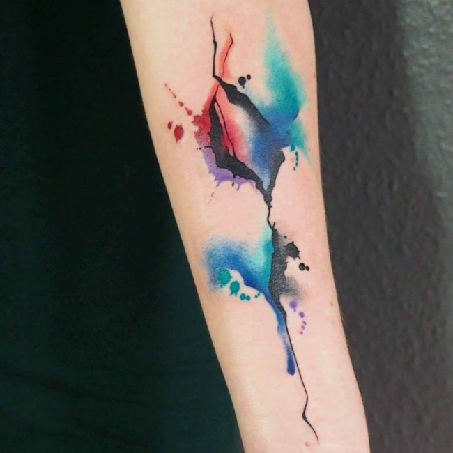 650x650 Best Watercolor Tattoo Designs Amp Meanings - Watercolor Tattoo