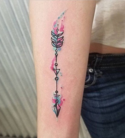 431x473 9 Stunning Watercolor Tattoo Ideas And Designs Styles At Life - Watercolor Tattoo Designs