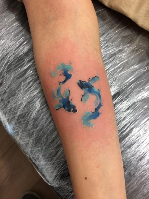 500x667 Fish Tattoos Discover 60 Awesome Ideas Of Wonderful Fish Tattoos - Watercolor Tattoo Fish
