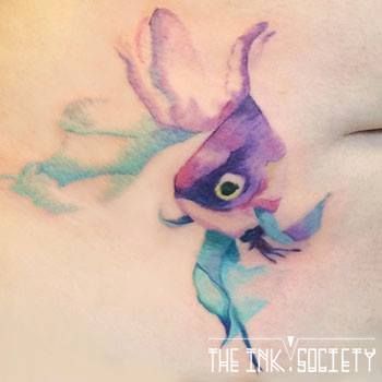 350x350 Pin By Amber S On Tattoos I Admire Watercolor Fish - Watercolor Tattoo Fish