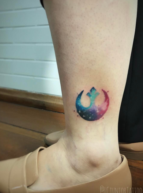467x630 Watercolor Galaxy Tattoo - Watercolor Tattoo Galaxy