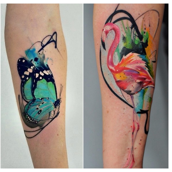 567x567 5 Tips You Must Know To Prevent Your Watercolor Tattoo From Fading - Watercolor Tattoo Images