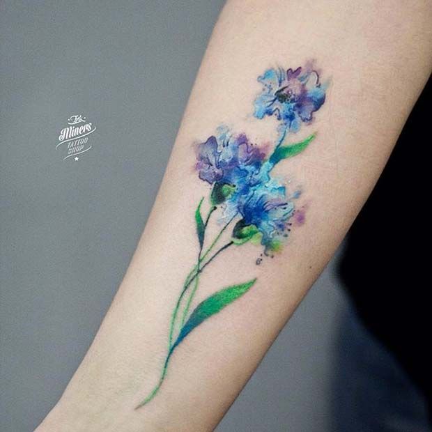 620x620 51 Watercolor Tattoo Ideas For Women Stayglam Tattoos - Watercolor Tattoo Images