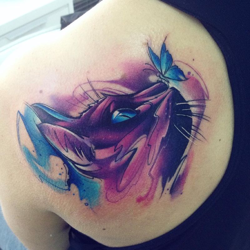800x800 Stunning Watercolor Tattoos By Adrian Bascur - Watercolor Tattoo Images