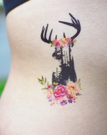 364x460 Watercolor Tattoo Tattoo Base - Watercolor Tattoo Images