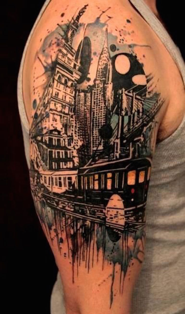 728x1234 Hinesville - Watercolor Tattoo Pittsburgh