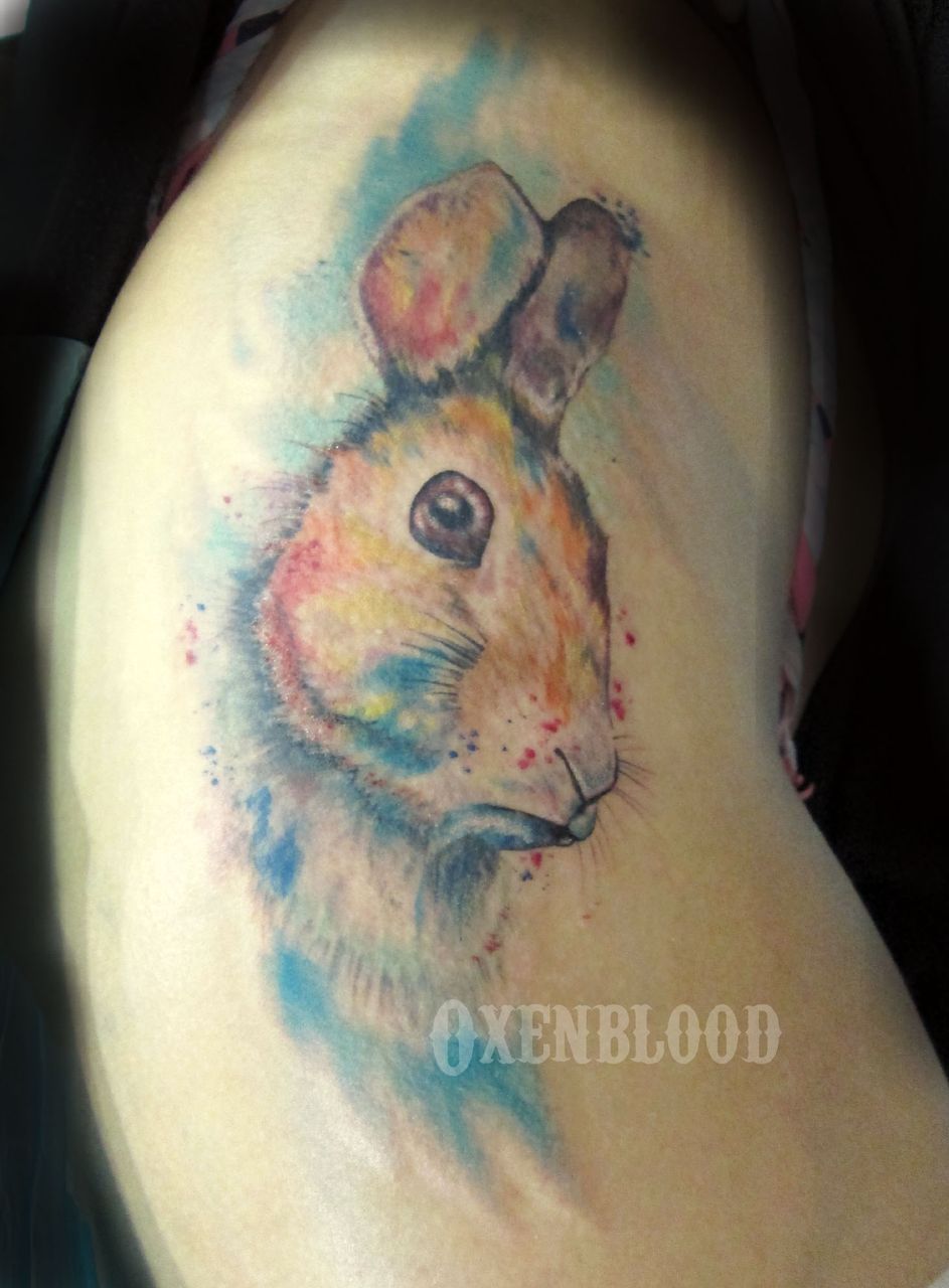 943x1280 Oxenblood Art - Watercolor Tattoo Pittsburgh