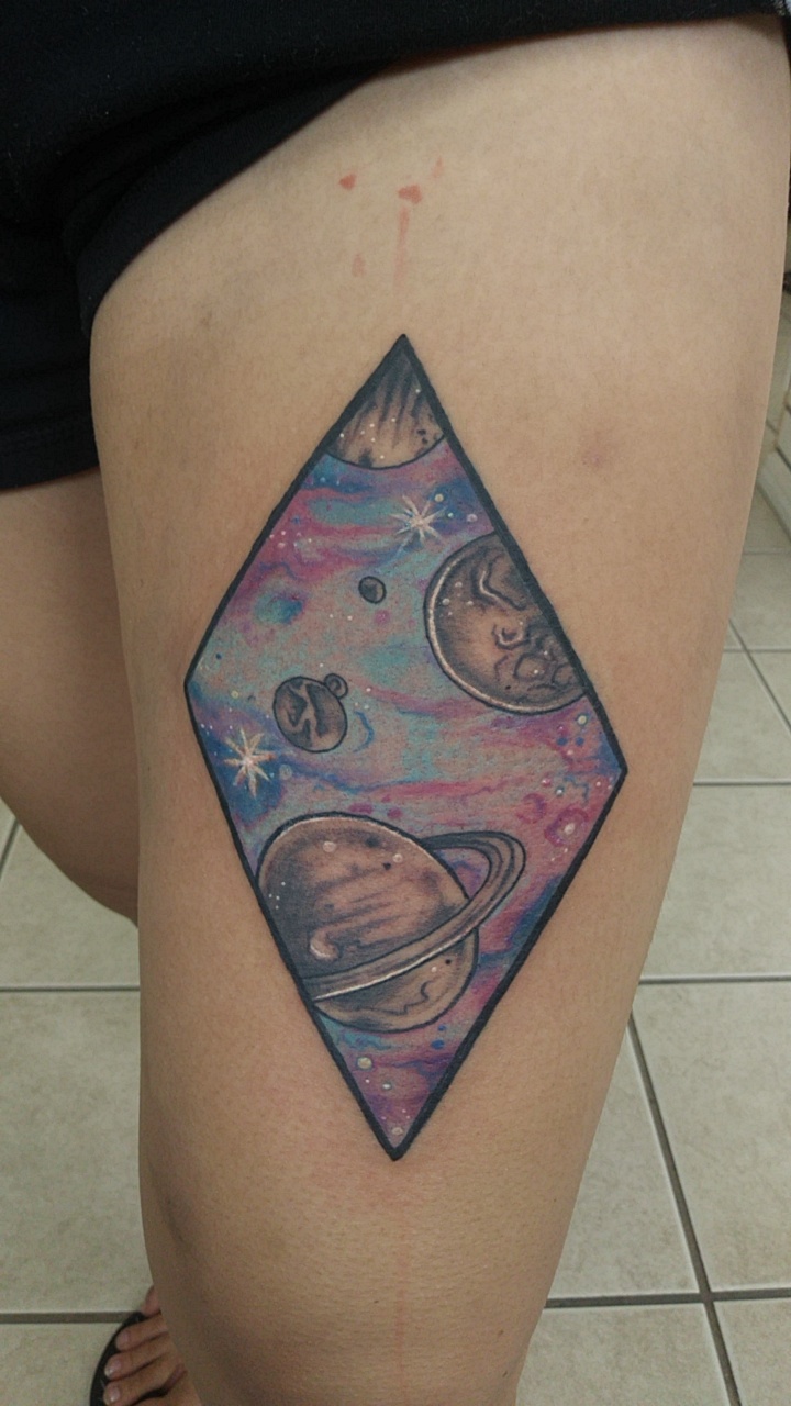 720x1280 Custom Watercolor Piece, Done By Angel @ Human Canvas Pittsburgh - Watercolor Tattoo Pittsburgh