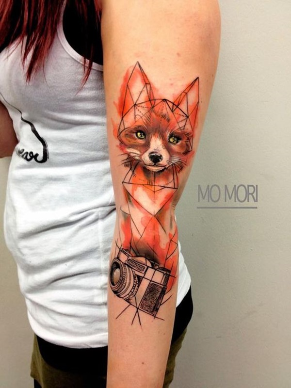 600x800 100 Watercolor Tattoos That Perfectly Replicate The Medium - Watercolor Tattoos For Women