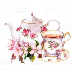 300x300 Watercolor Clipart Teapot 21 - Watercolor Teapot