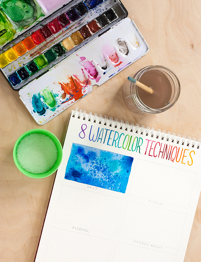 680x886 Toolbox 8 Watercolor Techniques For Beginners - Watercolor Techniques Salt