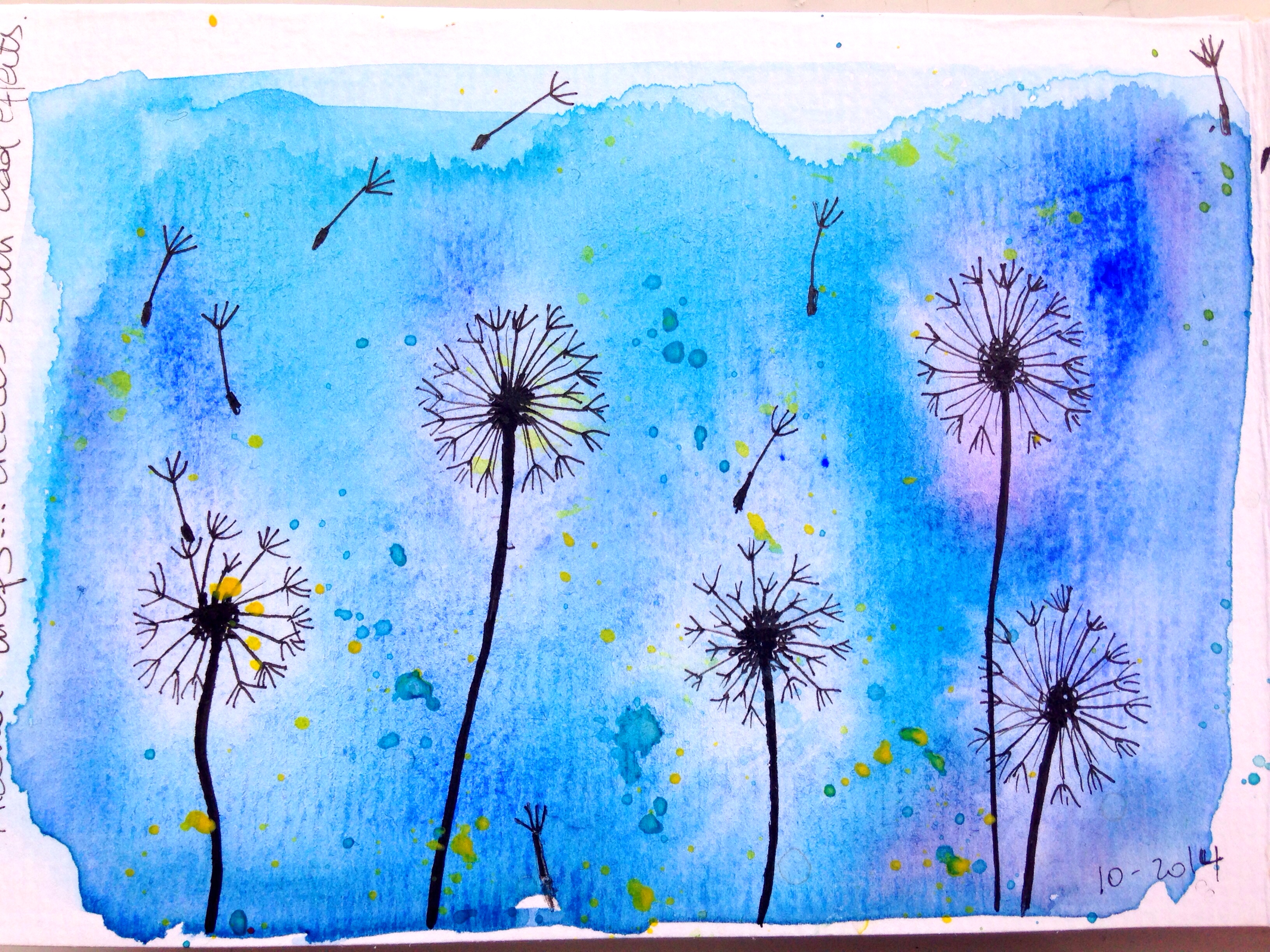 3264x2448 Watercolour Techniques Emily Sun All Things Creative - Watercolor Techniques Salt