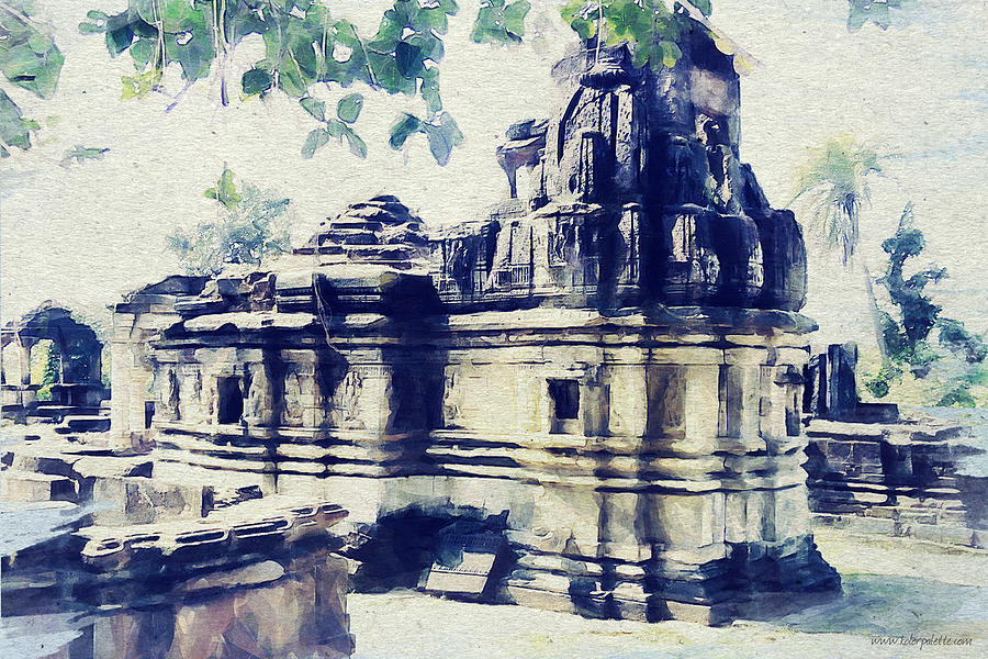 Watercolor Temple At Paintingvalley.com 