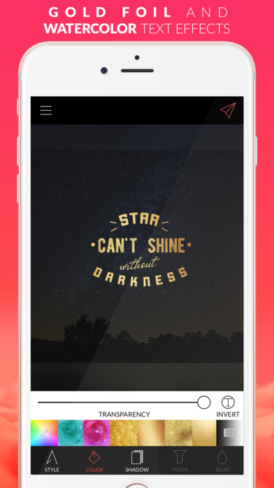 392x696 Typimage Photo Editor - Watercolor Text Generator