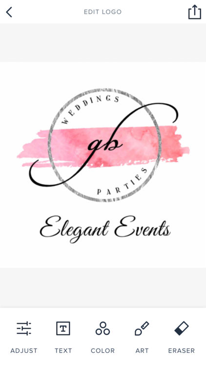 422x750 Watercolor Logo Maker By Tap Flat Apps, Llc - Watercolor Text Generator