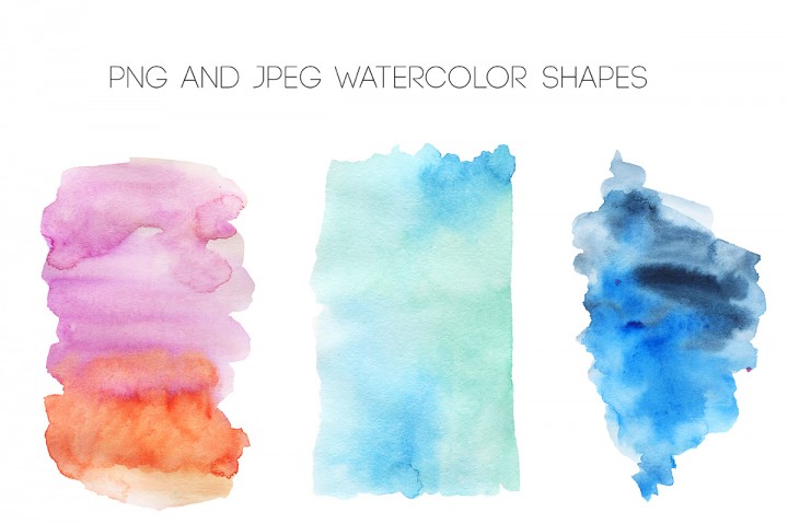 720x479 Watercolor Texture Pack. By Sentimental Postman - Watercolor Texture Pack