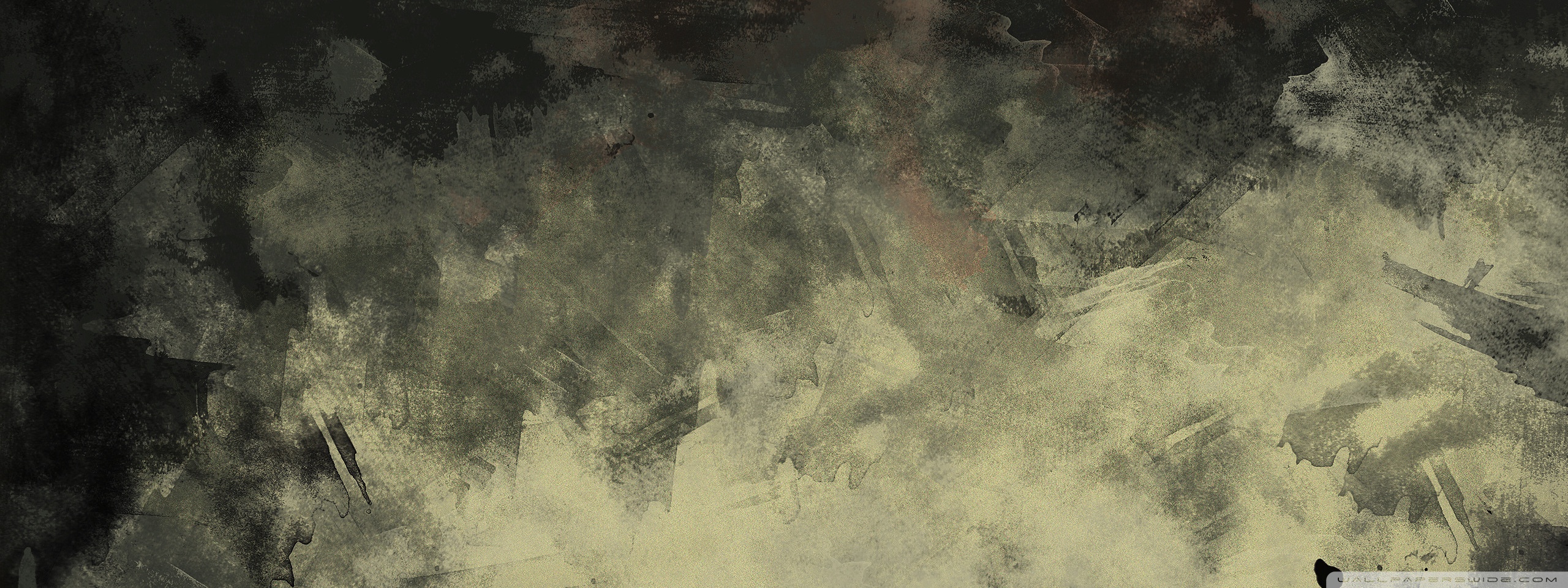 2560x960 Grunge Watercolor Texture 4k Hd Desktop Wallpaper For 4k Ultra - Watercolor Texture Wallpaper