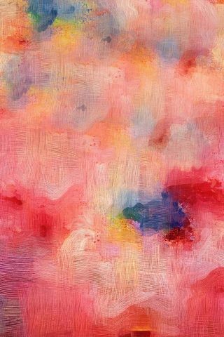 320x480 Red Blue Watercolor Texture Paint Iphone 6 Wallpaper Hd - Watercolor Texture Wallpaper