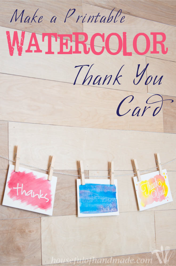 600x904 Watercolor Thank You Cards - Watercolor Thank You Cards