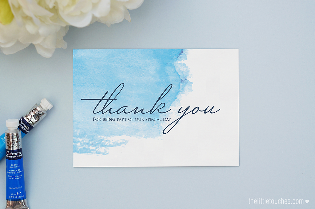 1024x681 Watercolour Thank You Postcards - Watercolor Thank You Cards