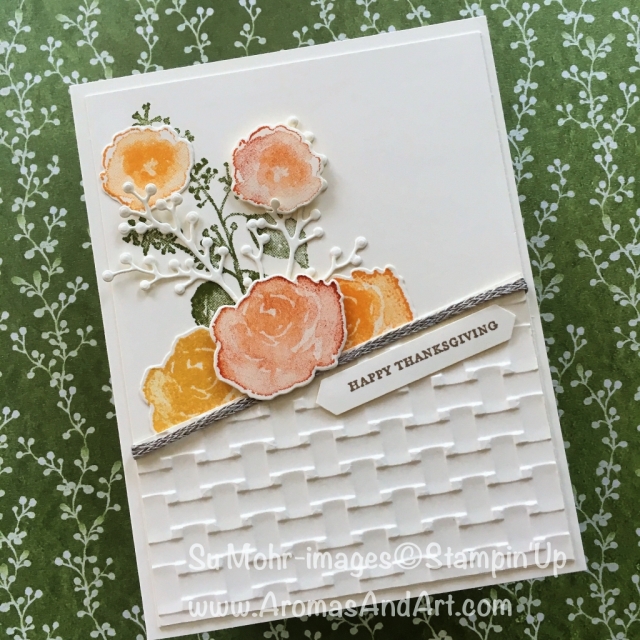 640x640 First Frost Thanksgiving Card - Watercolor Thanksgiving Cards