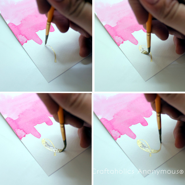 650x650 Craftaholics Diy Watercolor Place Cards - Watercolor Thanksgiving Cards