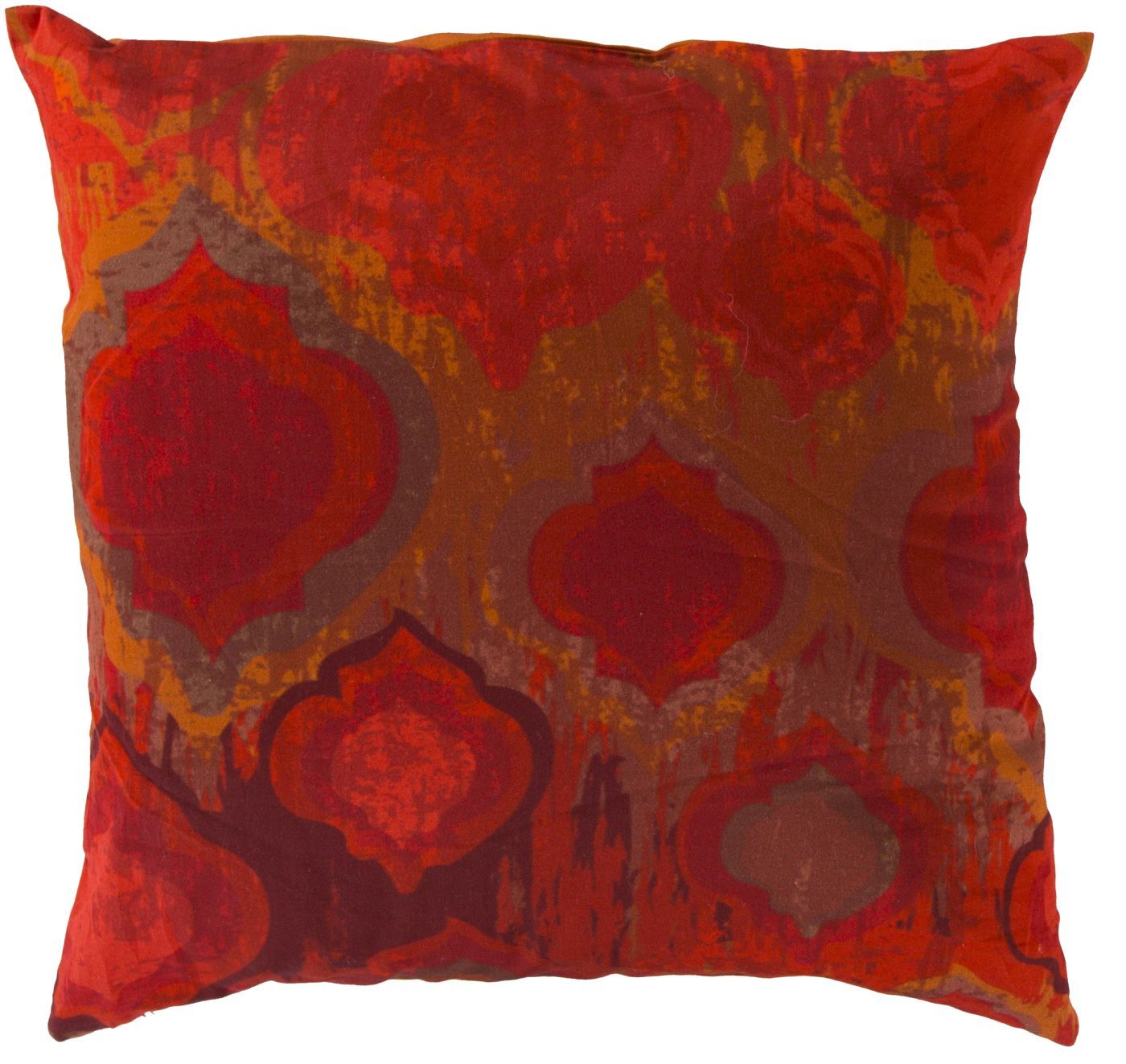 1400x1323 Surya Sy032 1818d Watercolor Throw Pillow Orange, Orange - Watercolor Throw Pillows