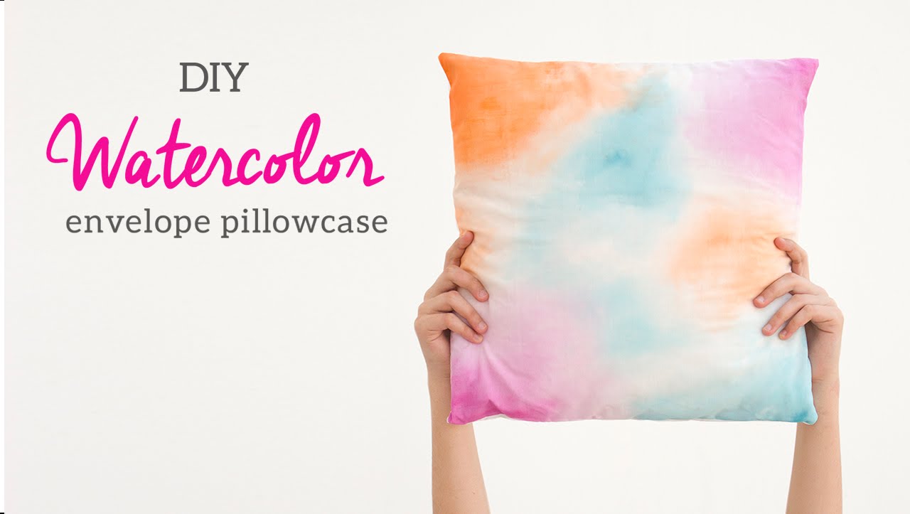 1280x723 Diy Watercolor Pillowcase Room Decor Throw Pillow - Watercolor Throw Pillows