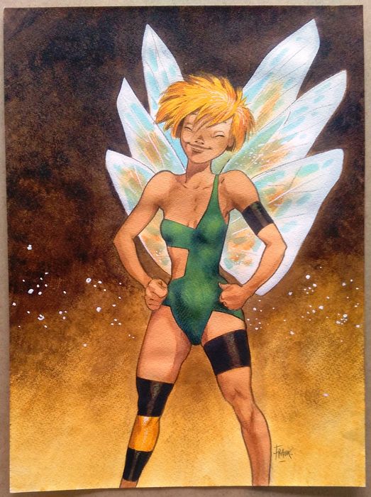 523x700 Frank - Watercolor Tinkerbell