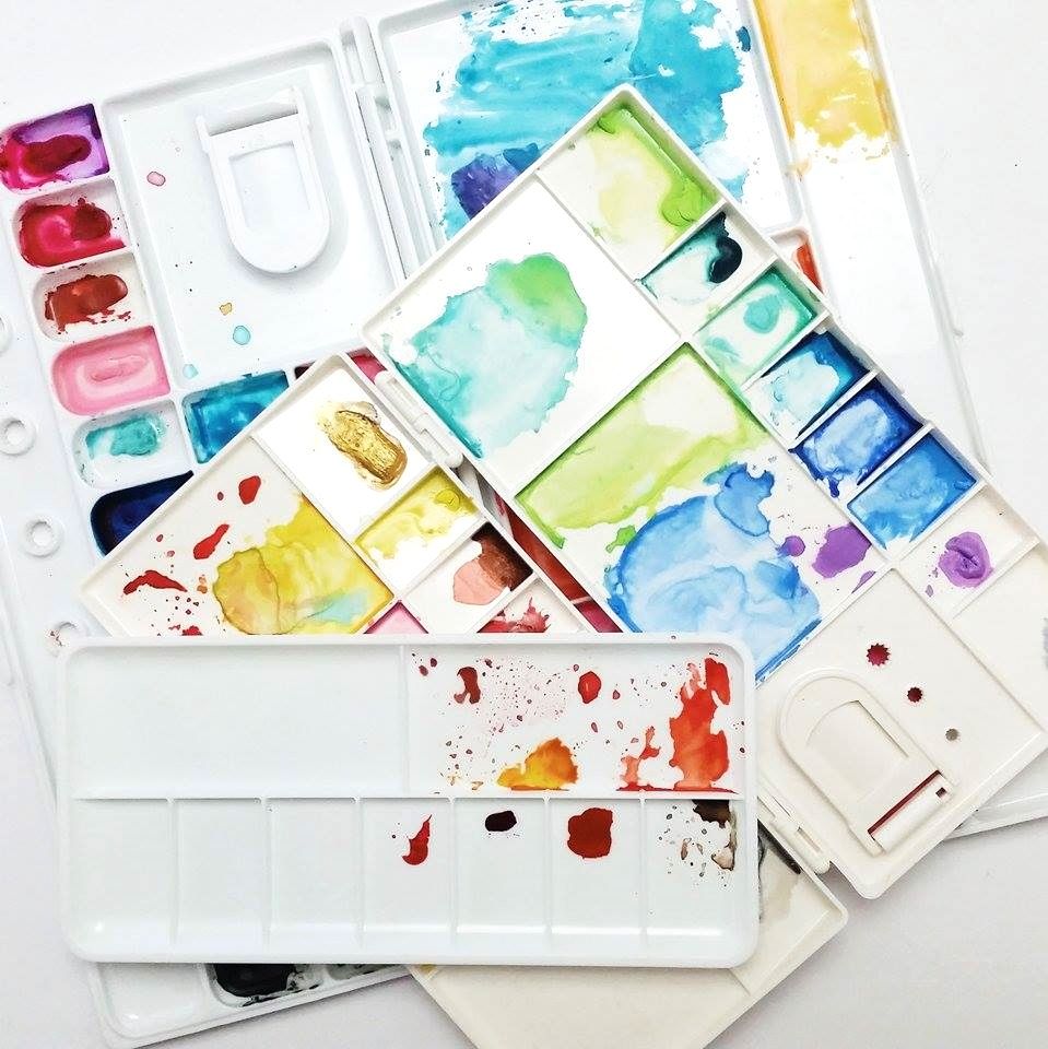 959x960 Paint Supplies Design Inspiration Paint Supplies - Watercolor Tools