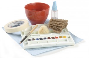 300x196 Watercolor For Beginners - Watercolor Tools