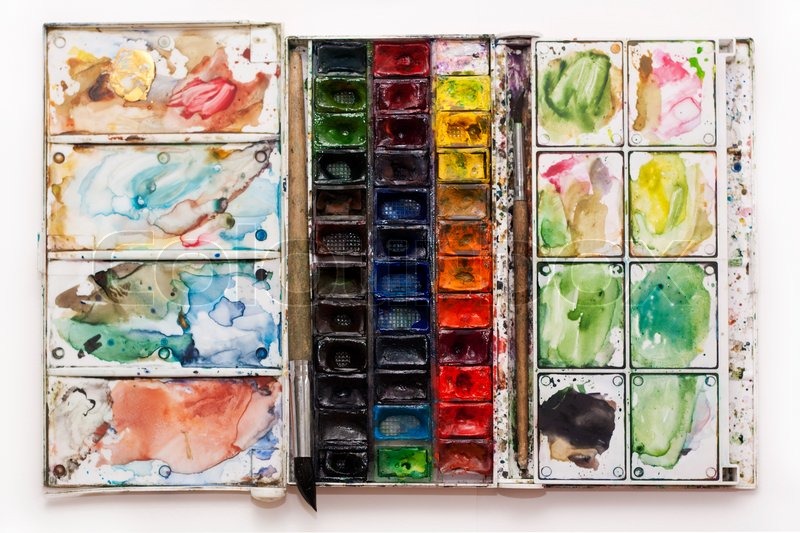 Watercolor Tools at PaintingValley.com | Explore collection of ...