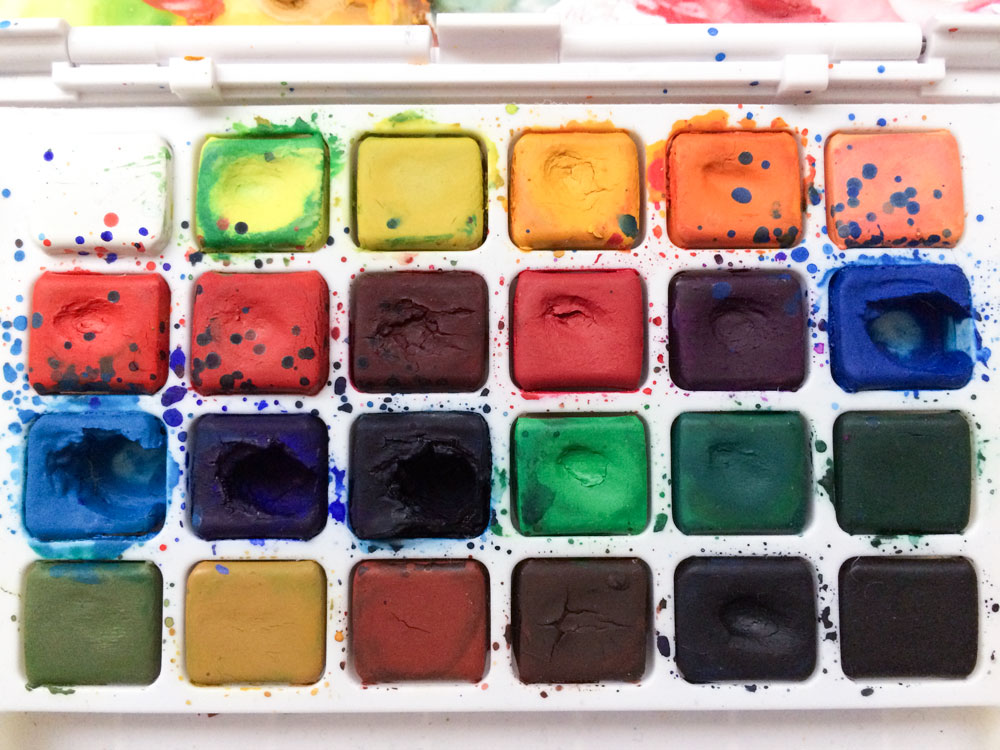 1000x750 My Favorite Tools Sakura Koi Watercolor Field Sketch Box - Watercolor Tools