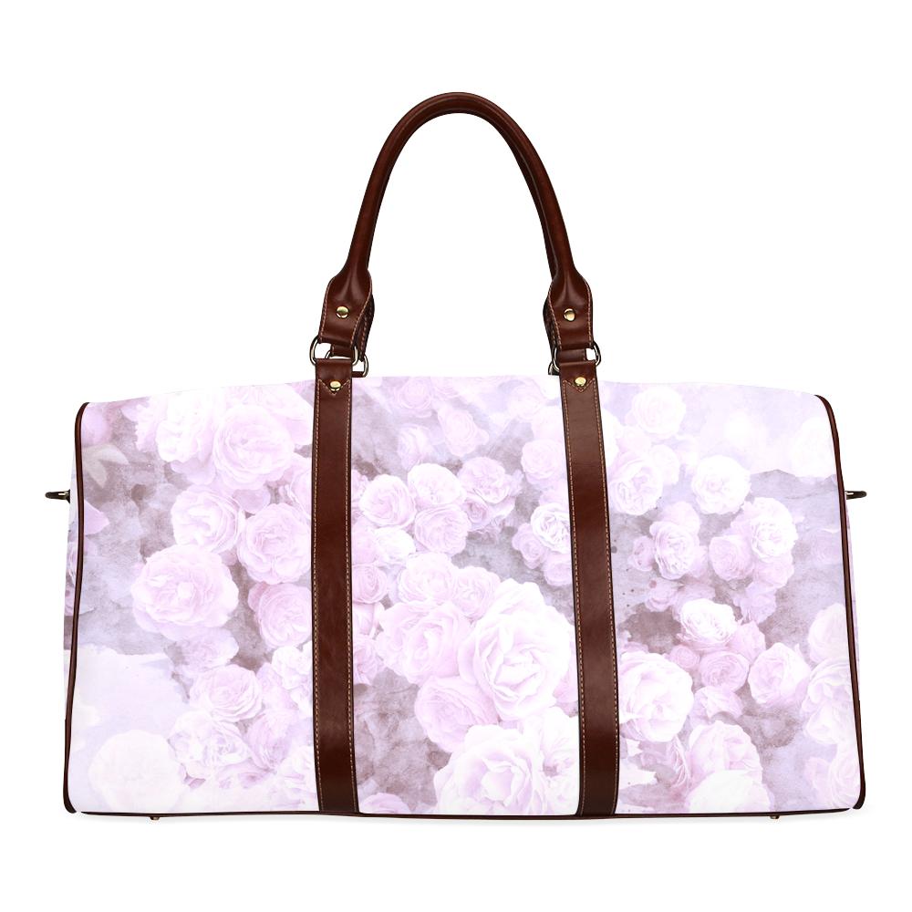 1000x1000 Lilac Floral Watercolor Travel Bags Castlefield Design - Watercolor Travel Bag