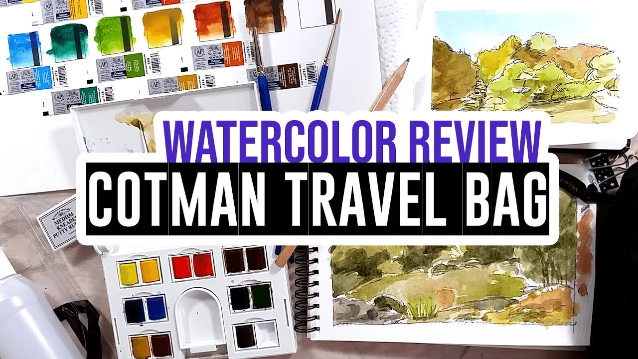 1280x720 Review Amp Demo - Watercolor Travel Bag