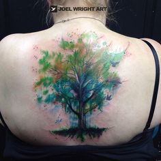 236x236 41 Best Watercolor Tree Life Tattoo Images - Watercolor Tree Of Life Tattoo
