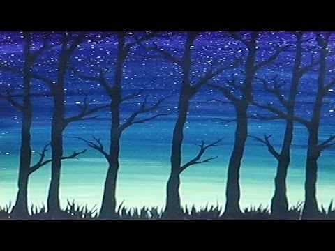 480x360 Acrylic Painting - Watercolor Tree Plan