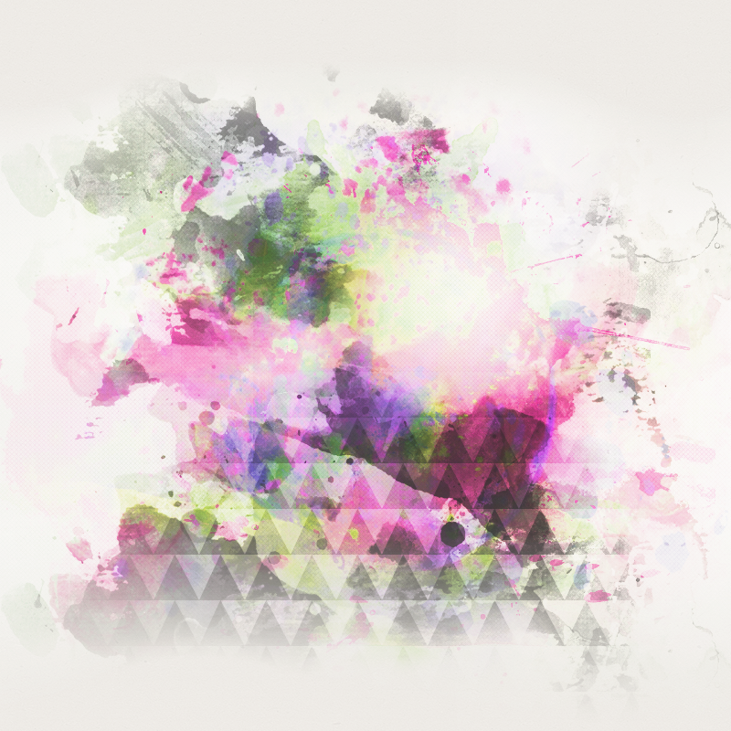 800x800 Watercolor Triangle Texture - Watercolor Triangle