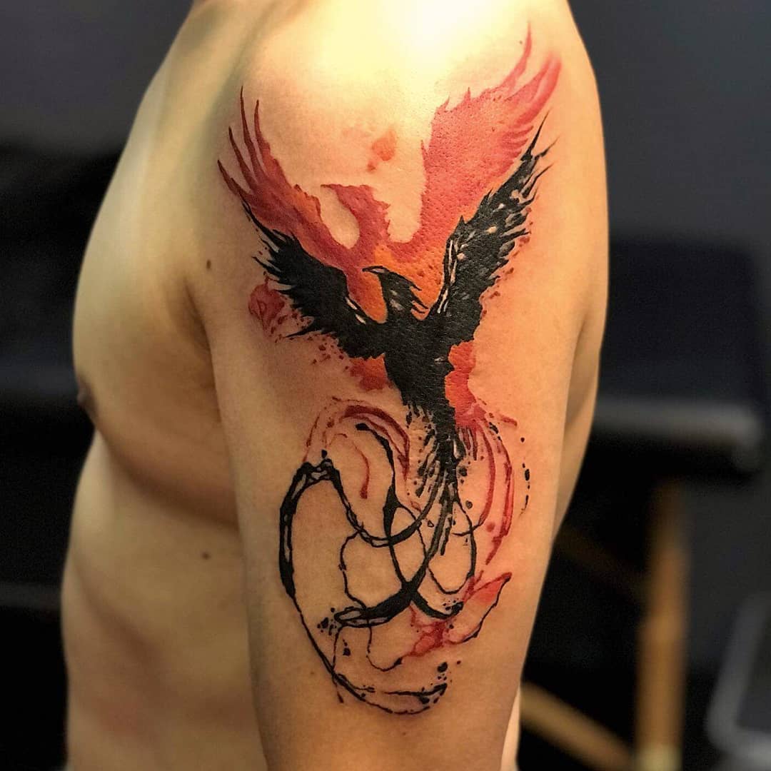 1080x1080 Inkception - Watercolor Tribal Tattoo