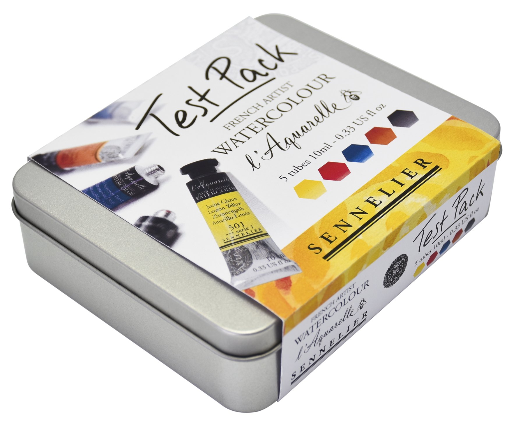 1772x1473 Sennelier Artist Watercolor Test Pack - Watercolor Tubes