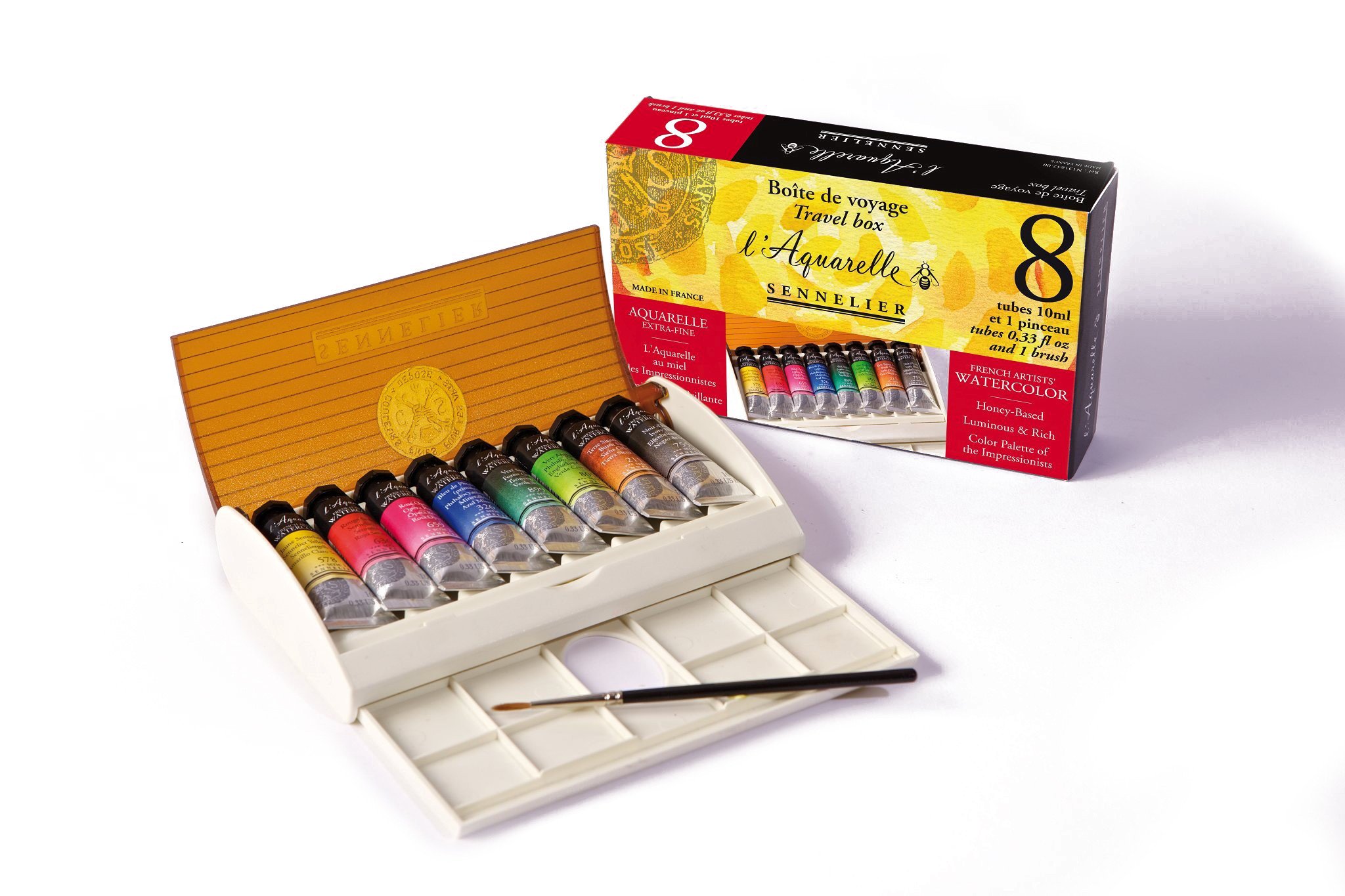 2048x1365 Sennelier Artist Watercolour Travel Box - Watercolor Tubes