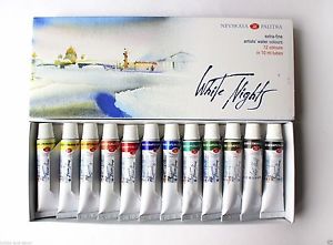 300x221 Watercolor Paint White Nights Nevskaya Palitra Russian 12 Set In - Watercolor Tubes