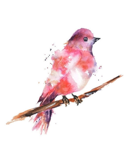 500x624 Watercolor Painting Tumblr Shared By Cap Martinus - Watercolor Tumblr