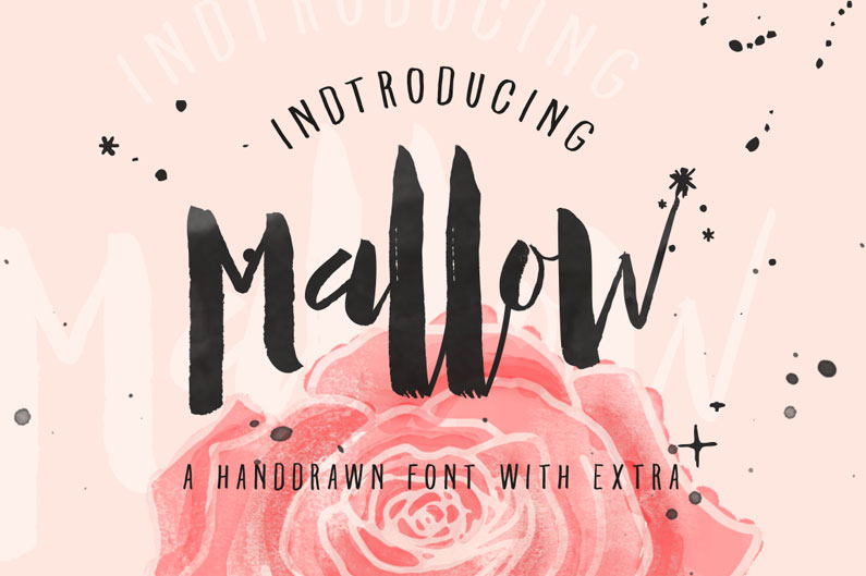795x529 70 Beautiful And High Quality Brush Script Fonts Of 2017 - Watercolor Typeface